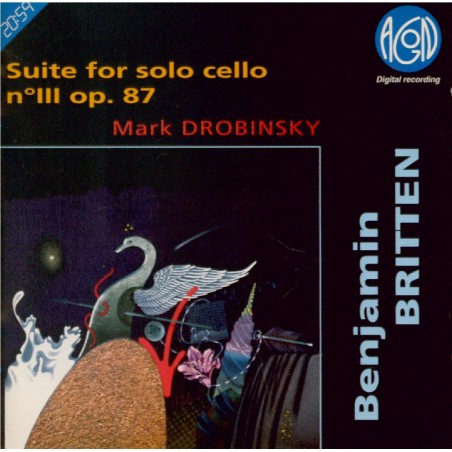 BRITTEN - Drobinsky - Suite pour violoncelle seul n°3 op.87